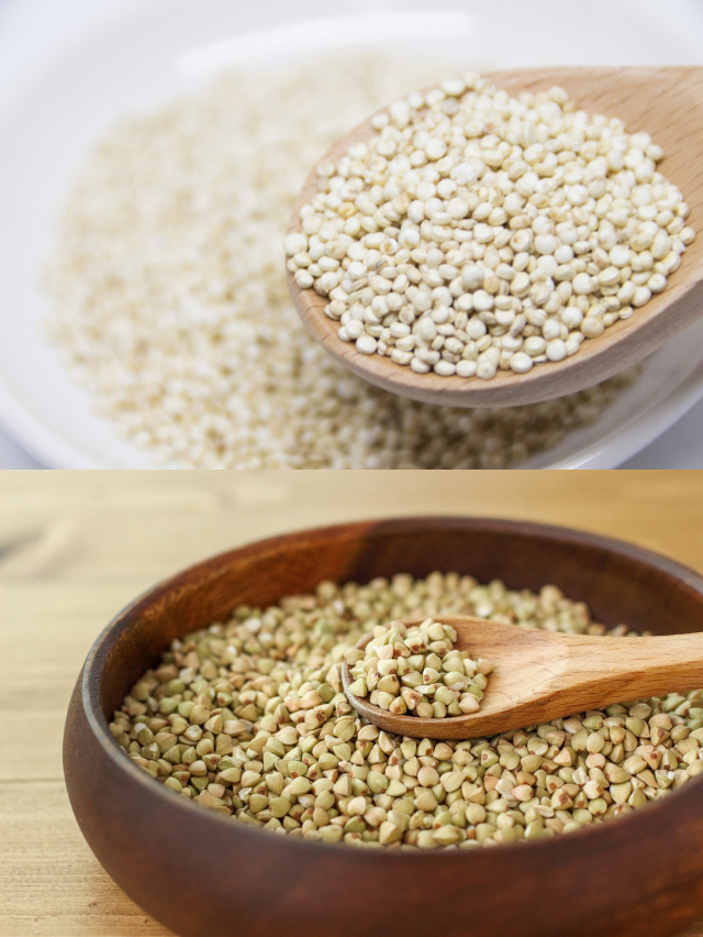 キヌア・蕎麦の実