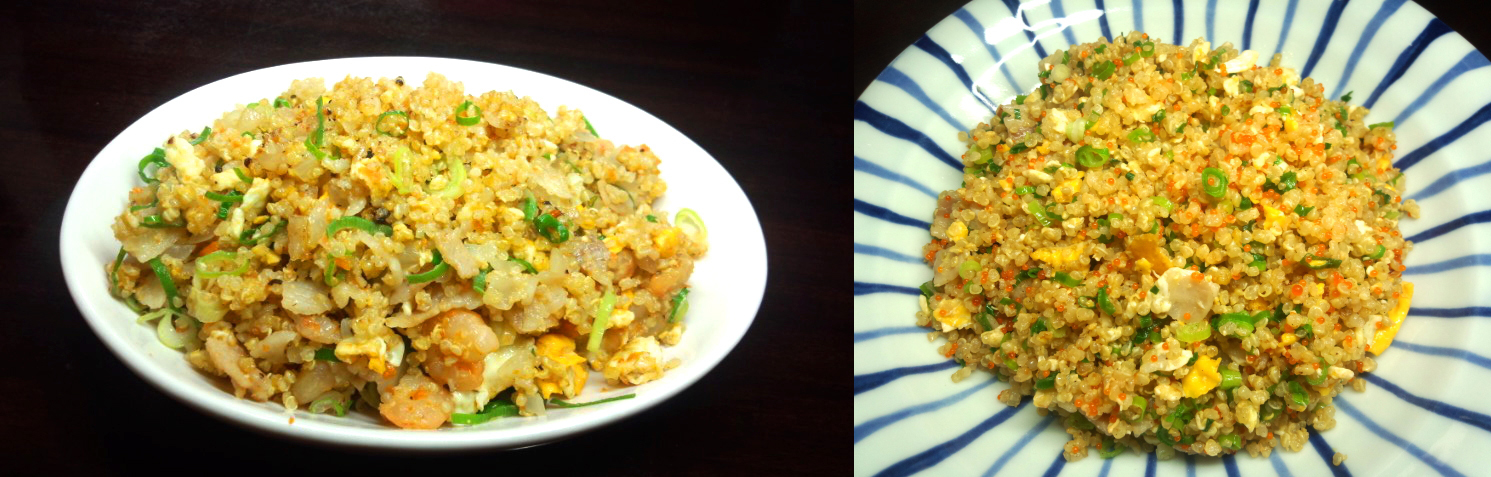 キヌアチャーハン